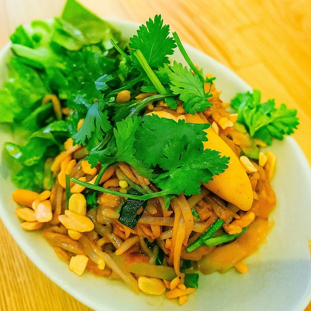 【タイ風まぜそば「センレックヘン」はスパイシーでヘルシー！】