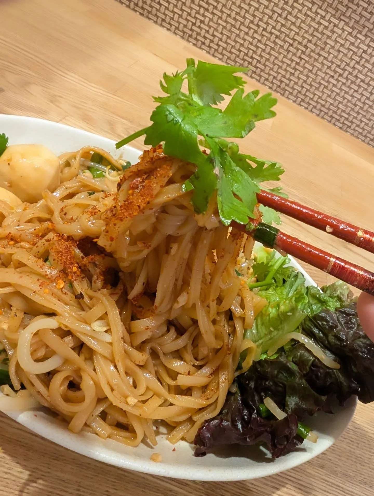 📣【9/4オイスターソース香る汁なし濃厚タイラーメン🍜】