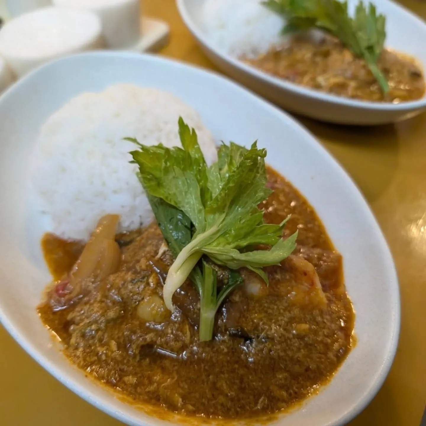 🦐🌿おすすめ！海老と炒り卵のイエローカレー炒め✨️🦐