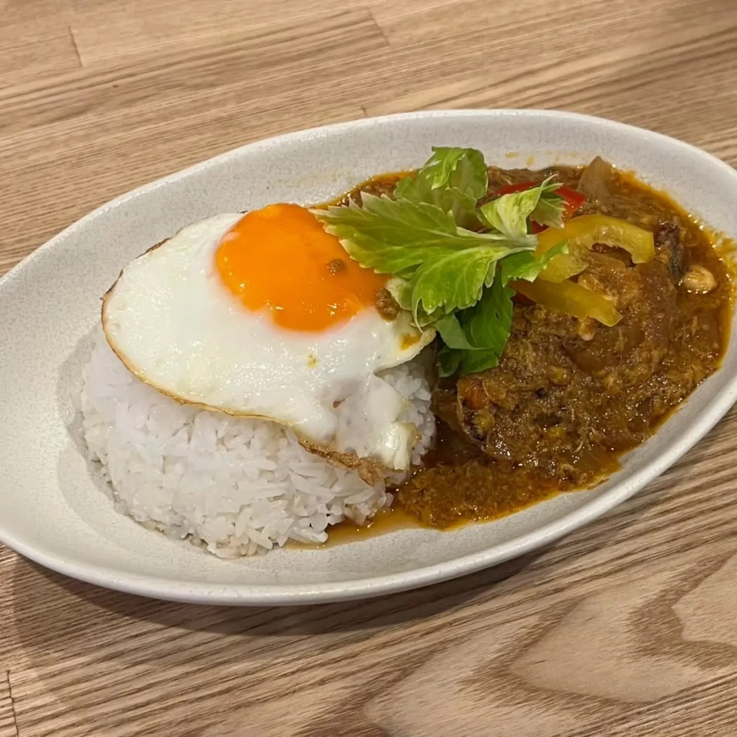 🦐🌿おすすめ！海老と炒り卵のイエローカレー炒め✨️🦐