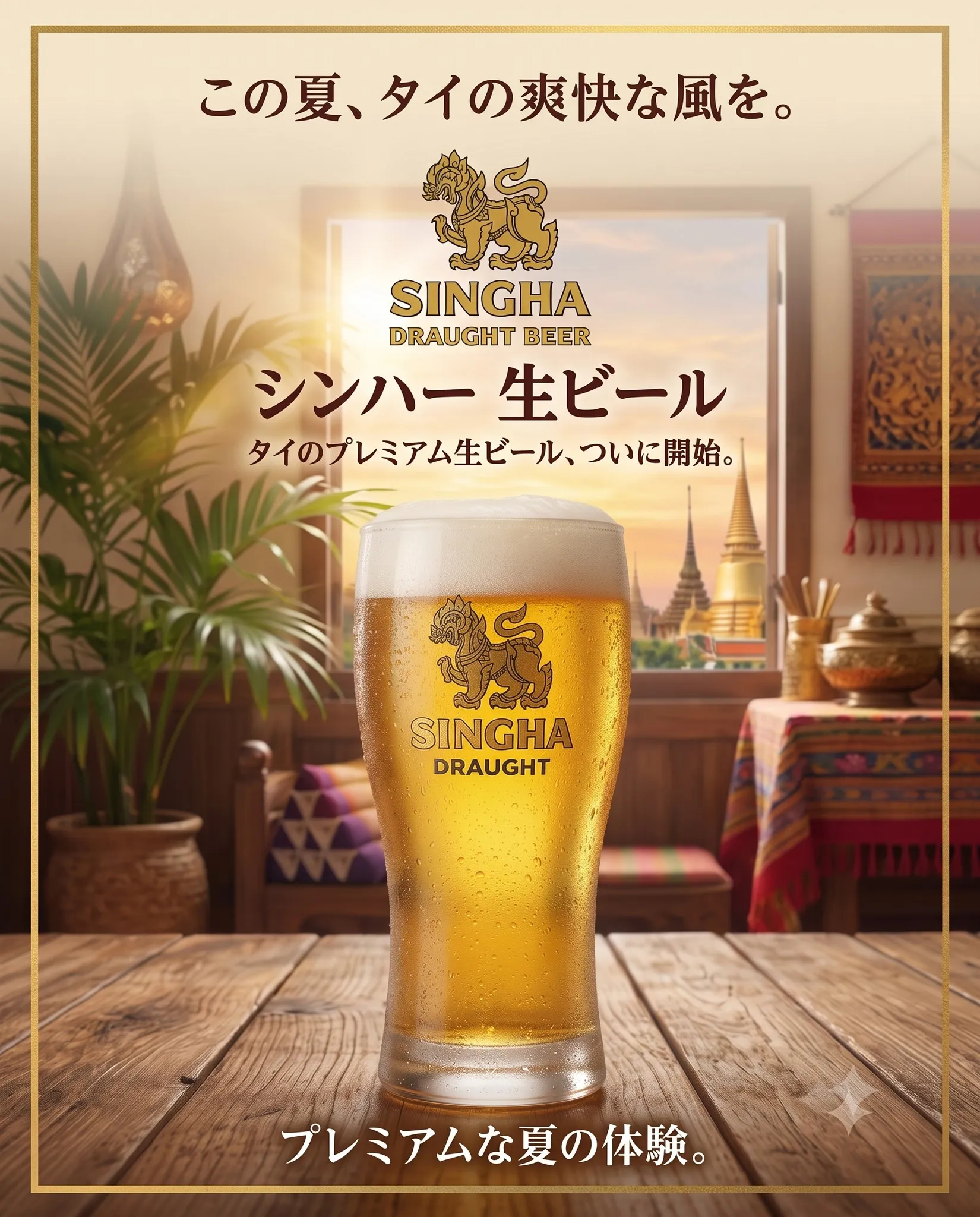 🍻08/15〜08/17 SPメニュー公開!シンハー生ビール...